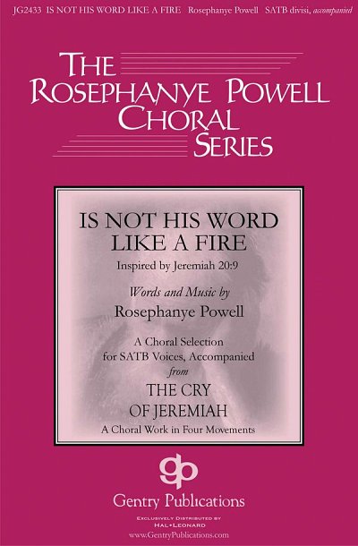 R. Powell: Is Not His Word like a Fire