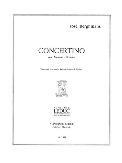 Concertino -Tromb.Et Orch, PosKlav (KlavpaSt)