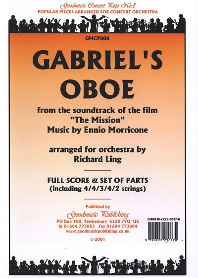 Gabriel's Oboe Arr Ling Pack, Sinfo (Pa+St)