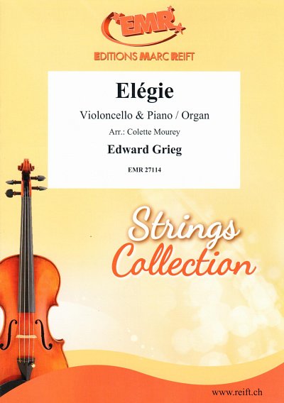 DL: E. Grieg: Elégie, VcKlv/Org