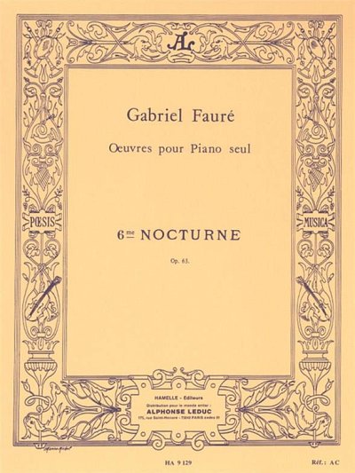 Nocturne No.6 Op.63 In D Flat, Klav