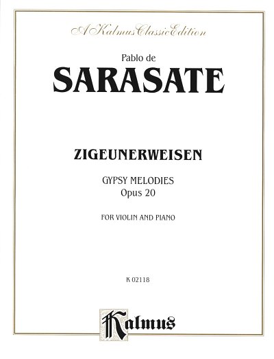 P. de Sarasate: Zigeunerweisen op. 20, VlKlav