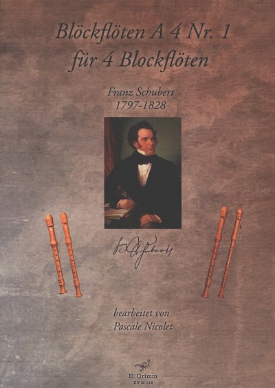 F. Schubert: Franz Schubert für 4 Blockflöten, 4Blf (Pa+St)