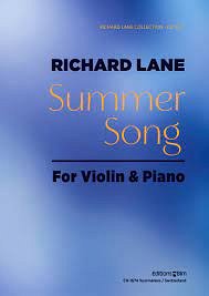 R. Lane: Summer Song, VlKlav (KlavpaSt)