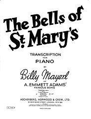DL: A.E.A.D. Furber: The Bells Of St Mary's, Klav