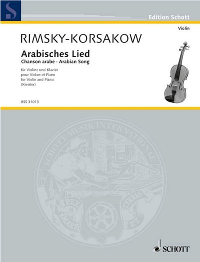 DL: N. Rimski-Korsakow: Arabisches Lied, VlKlav