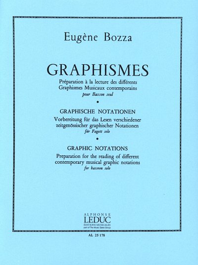 E. Bozza: Graphismes, Fag