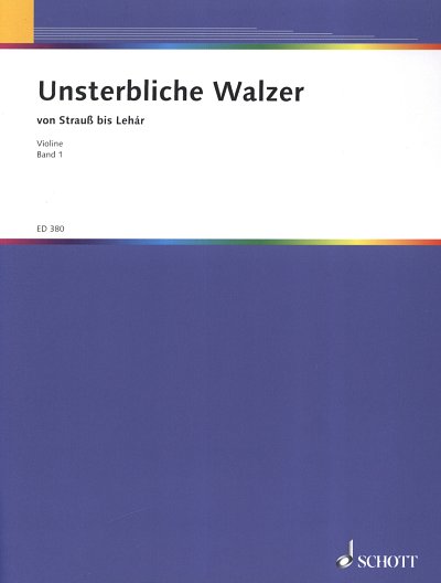 W. Lutz: Unsterbliche Walzer 1, Viol