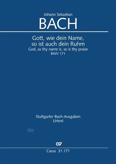 DL: J.S. Bach: Gott, wie dein Name, so ist auch dein Ruh (Pa