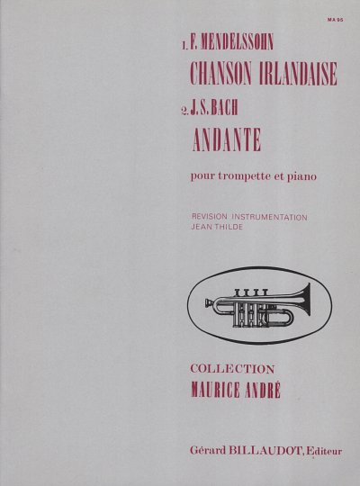 J.S. Bach: Chanson Irlandaise und Andante, TrpKlav (Pa+St)