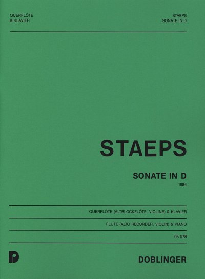 AQ: Steaps H. U.: Sonate In D (B-Ware)