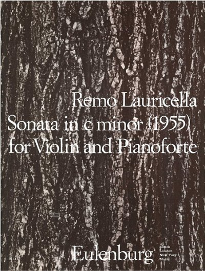 R. Lauricella: Sonate für Violine c-Moll