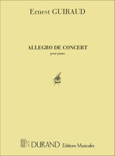 Allegro De Concert Piano , Klav