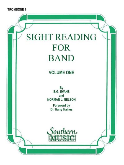 Sight Reading for Band, Book 1 (Pos)