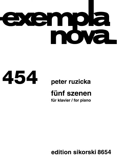 P. Ruzicka: 5 Szenen Exempla Nova 454