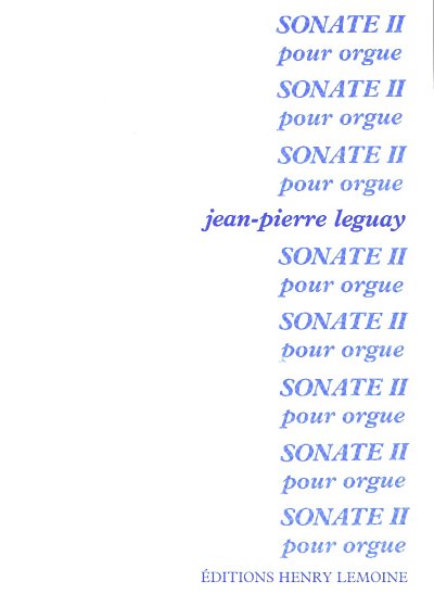 AQ: J. Leguay: Sonate n°2, Org (B-Ware)