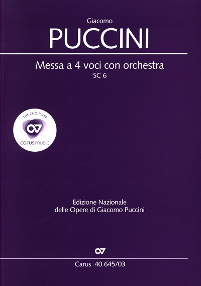 AQ: G. Puccini: Messa a 4 voci, GsGchOrch (KA) (B-Ware)