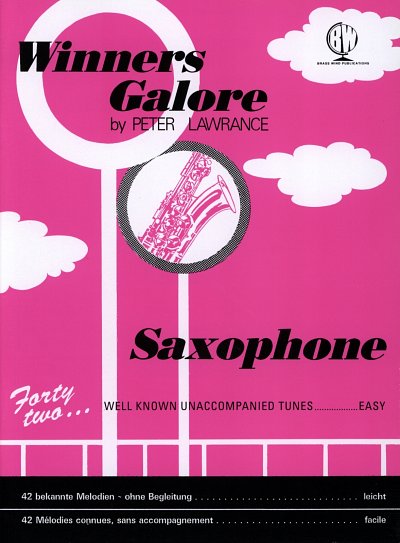 Winners Galore for Alto Saxophone, Asax
