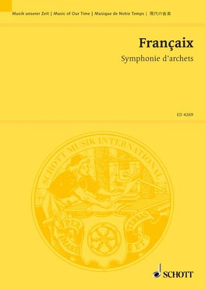 DL: J. Françaix: Symphonie d'archets, Stro (Stp)