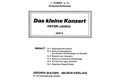 P. Janka: As Kleine Konzert 3