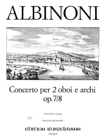 T. Albinoni: Concerto für 2 Oboen D-Dur op. , 2ObStr (Part.)