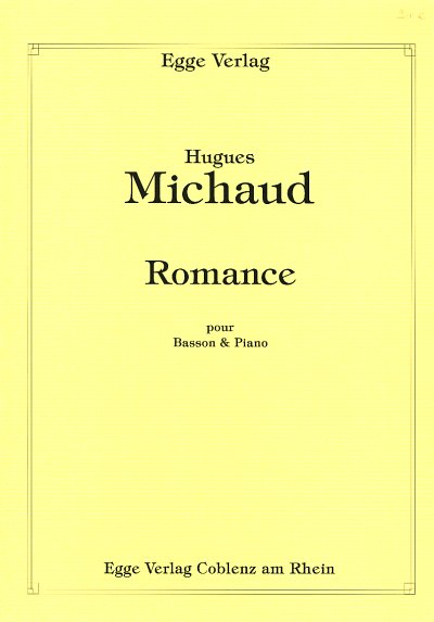 H. Michaud: Romance, FagKlav (KlavpaSt)