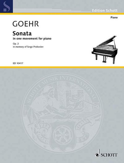 A. Goehr: Sonata in one movement