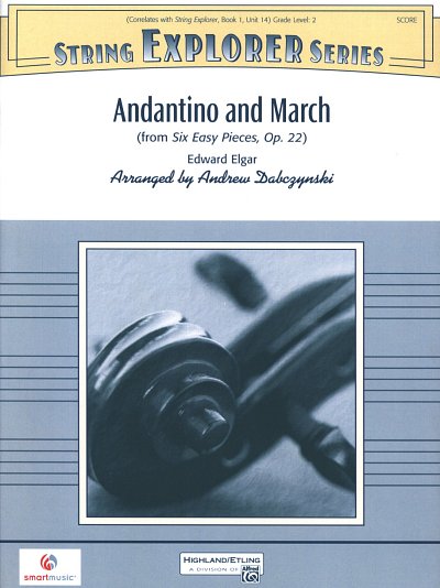 E. Grieg: Andantino + Marsch (6 Leichte Stuecke Op 22) Strin