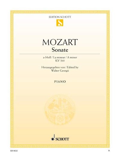 DL: W.A. Mozart: Sonate a-Moll, Klav