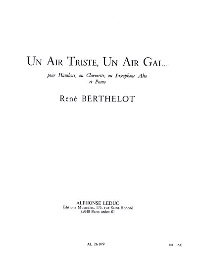 R. Berthelot: Rene Berthelot: Ouled Naïl, KlarKlv (Part.)