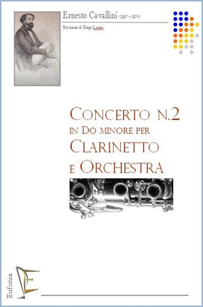 CAVALLINI E.: CONCERTO NR. 2  IN DO MIN. PER CLARINETTO E ORCHESTRA