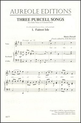 J. Bertalot: Three Purcell Songs