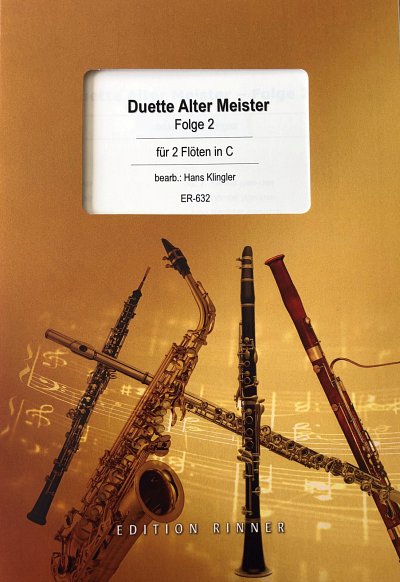 H. Klingler: Duette Alter Meister 2, 2Fl (Sppa)