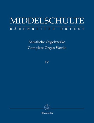 W. Middelschulte: Originalkompositionen 4, Org