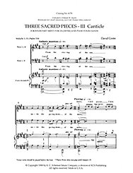 D. Conte: Three Sacred Pieces: No. 3. Canticle
