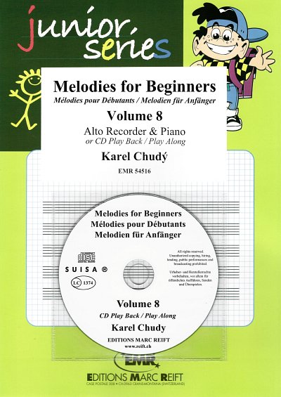 K. Chudy: Melodies for Beginners Volume 8, AblfKlav (+CD)
