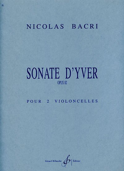 N. Bacri: Sonate D'Yver