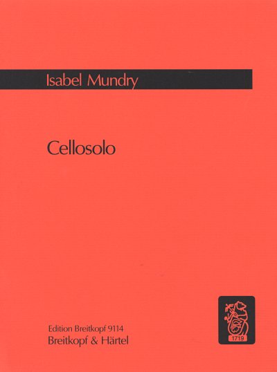 Mundry Isabel: Cellosolo (1997)