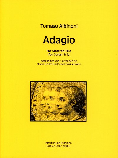 T. Albinoni: Adagio, 3Git (Pa+St)