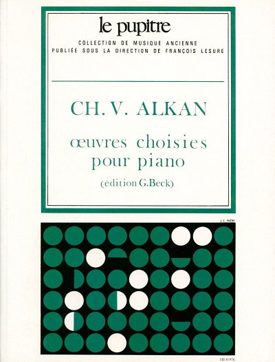 C.-V. Alkan: _uvres choisies pour Piano, Klav