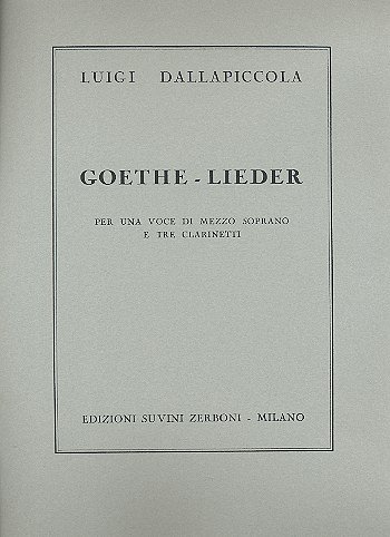 L. Dallapiccola: Goethe L.Pa., Sinfo (Part.)