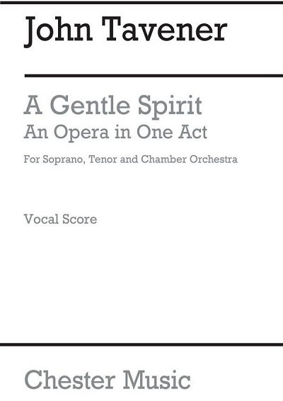J. Tavener: A Gentle Spirit (Full Score)