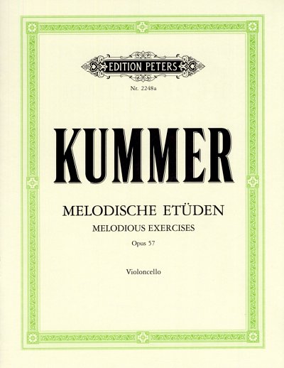 F.A. Kummer: Melodische Etueden op. 57