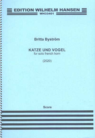 B. Byström: Katze Und Vogel