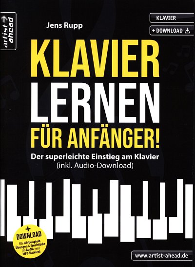 J. Rupp: Klavier lernen für Anfänger!, Klav (+OnlAu)