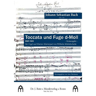 J.S. Bach: Toccata und Fuge d-Moll BWV 565, OrgKlav