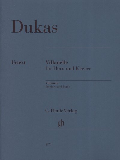 P. Dukas: Villanelle , HrnKlav