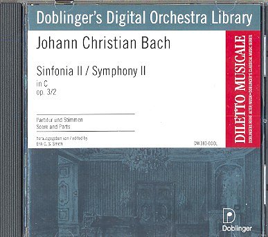 J.C. Bach: Sinfonie C-Dur op.3,2, Git
