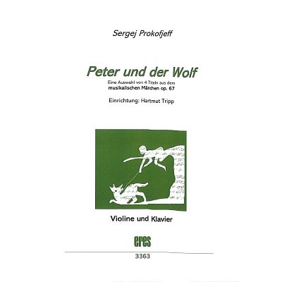 S. Prokofjew: Peter und der Wolf op. 67, VlKlav (KlavpaSt)