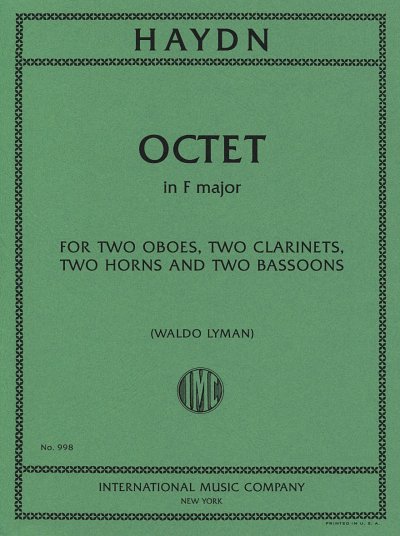 J. Haydn: Ottetto Fa (Lyman) (Bu)